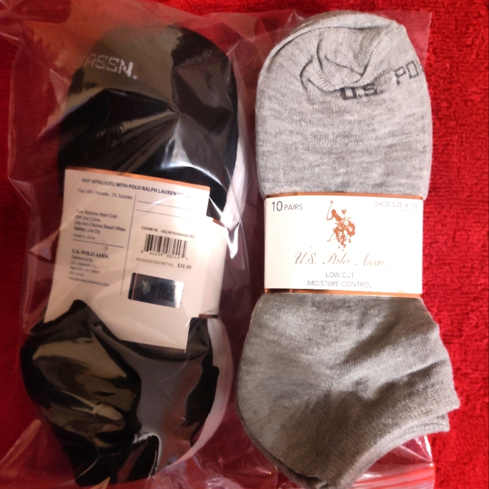 US Polo ASSN women socks